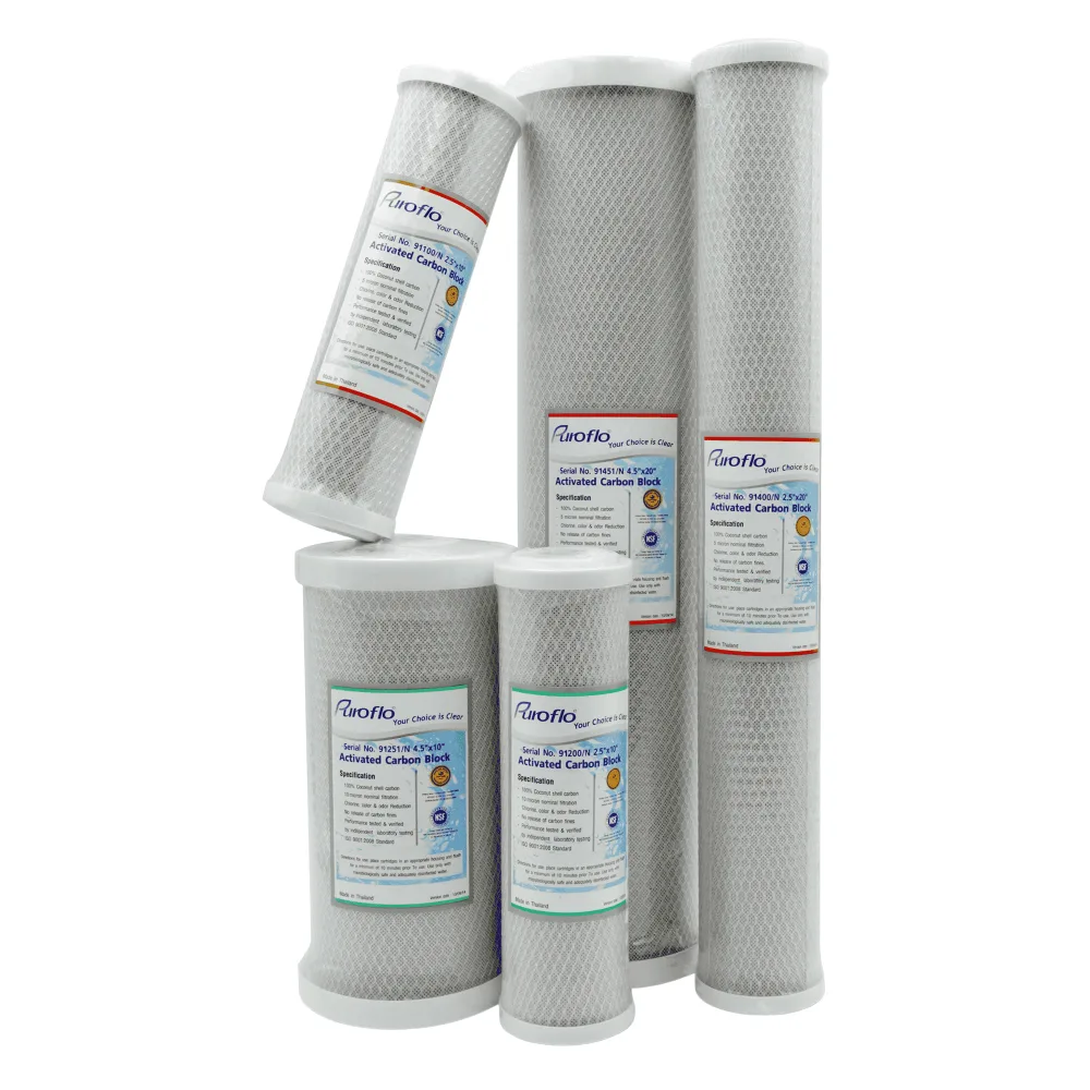 Filtros de agua — todos los tamaños, 2.5x20, 4.5x10, 4.5x2 — Mora Plumbing Caguas