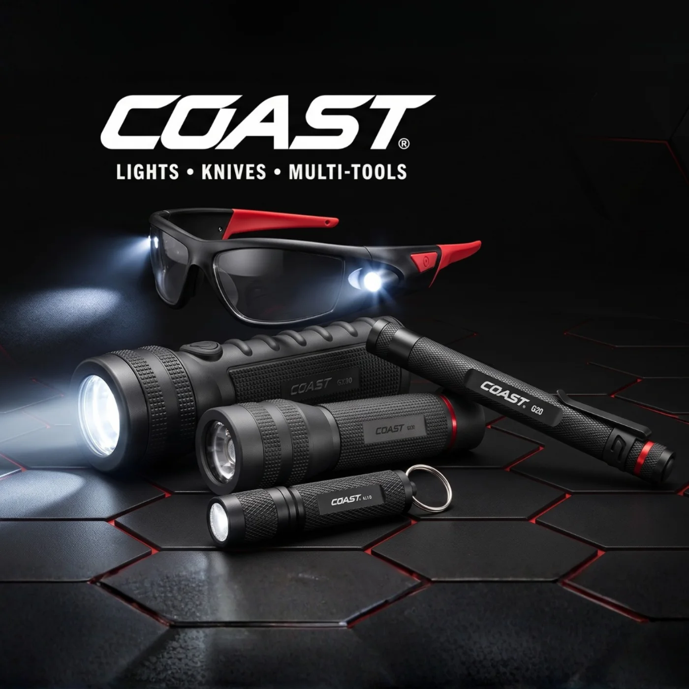 Lights, knives & multi-tools Coast — Mora Plumbing Caguas