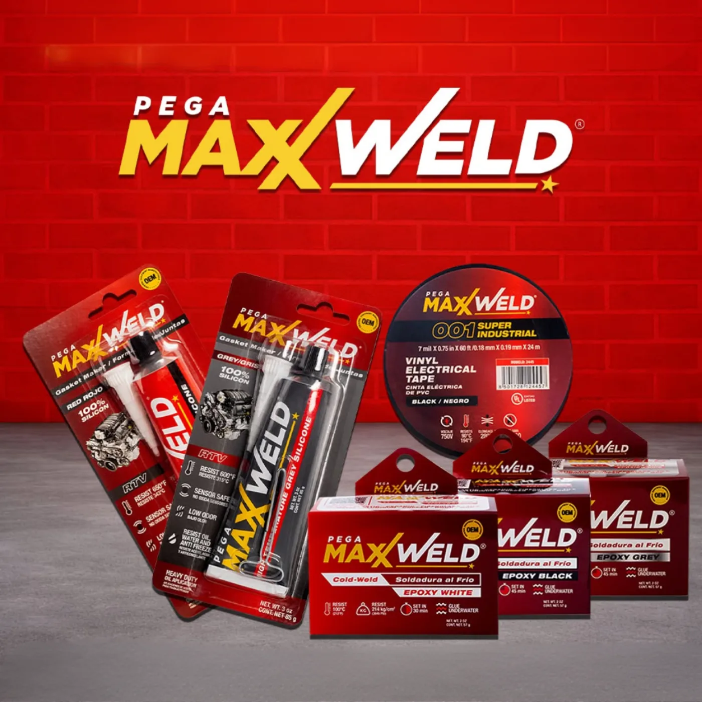 Toda la línea MaxxWeld disponible MaxxWeld — Mora Plumbing Caguas