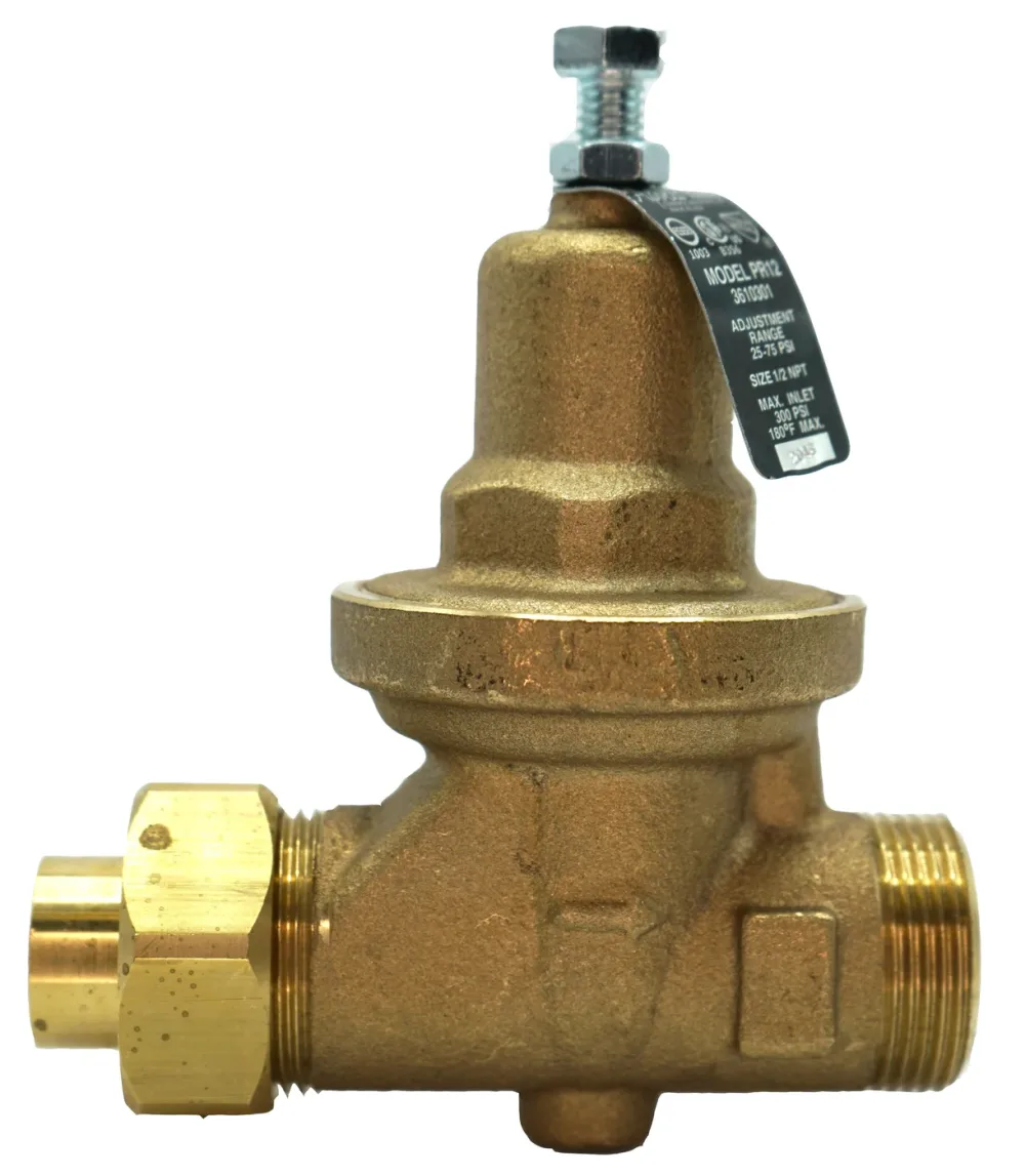 Wilkins PR12 25-75 psi · ½" NPT Apollo — Mora Plumbing Caguas