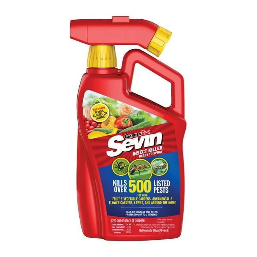 Sevin GardenTech insect killer ready-to-spray 1qt mata 500+  — Mora Plumbing Caguas