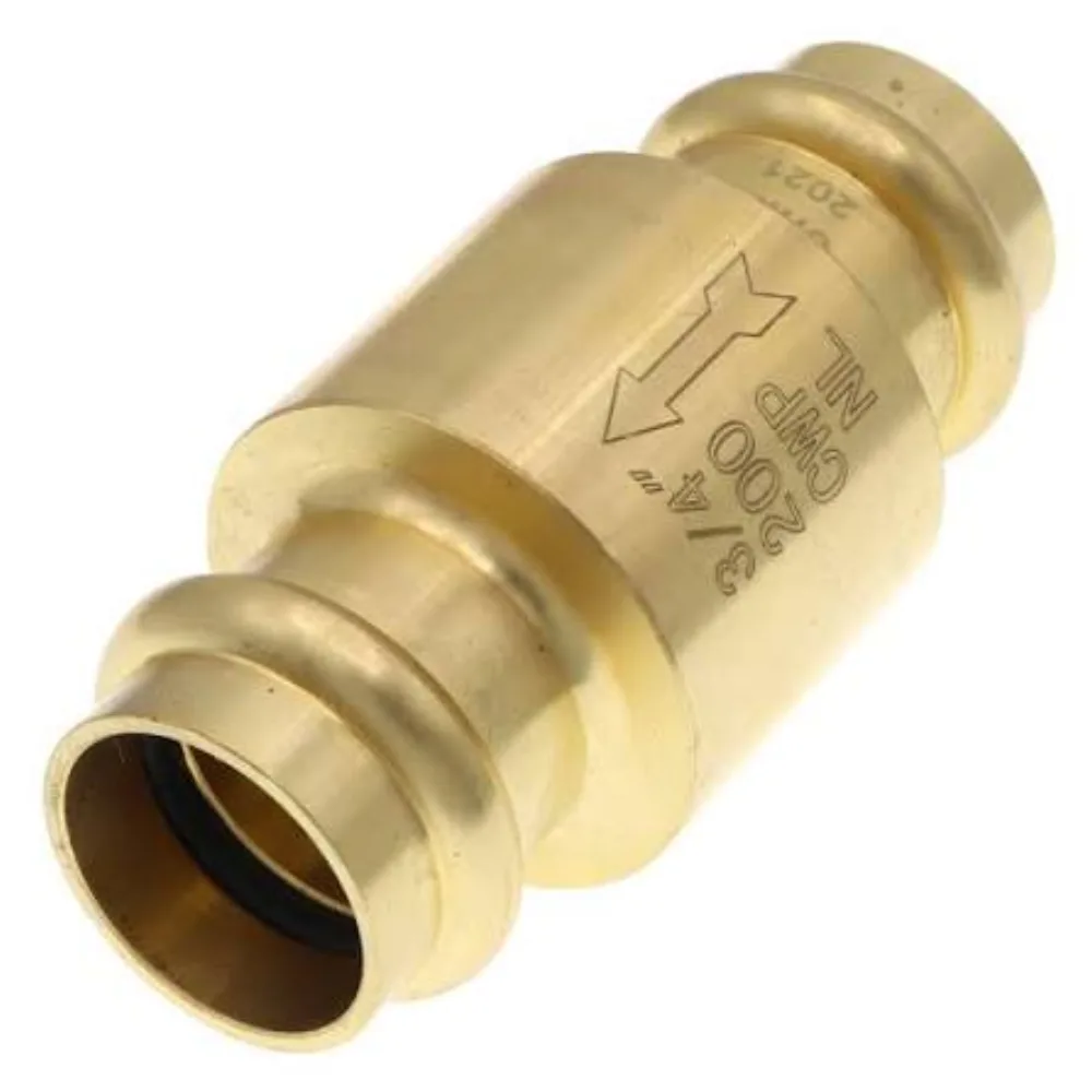Check valve inline ¾" 200 CWP Viega — Mora Plumbing Caguas